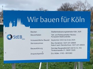 Die StEB Köln beantworten Fragen rund um die Baumaßnahme in Esch