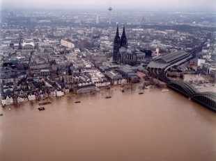 Bild Hochwasser - 30.01.1995 / 10.69m
