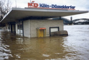 Bild Hochwasser - 14.04.1983 / 9.81m