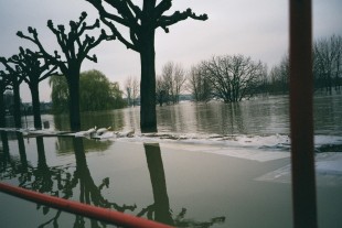 Bild Hochwasser - 25.03.2001 / 9.38m