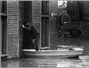 Bild Hochwasser - 27.12.1967 / 7.9m